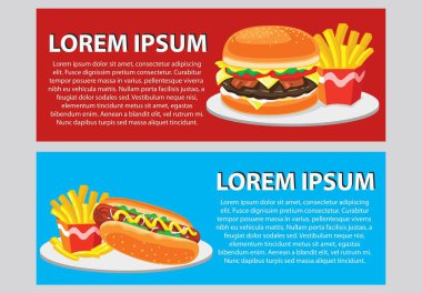 afiş hamburger yemek