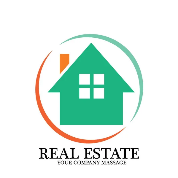 Real estate company — Stock Vector