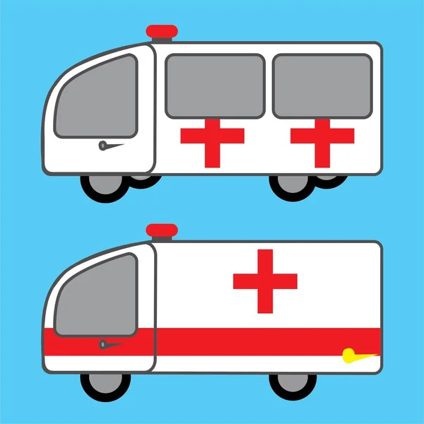 Krankenwagen-Vektor-Design — Stockvektor