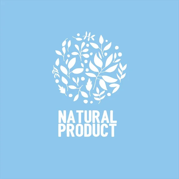 Natuurlijke product icoon Stockillustratie