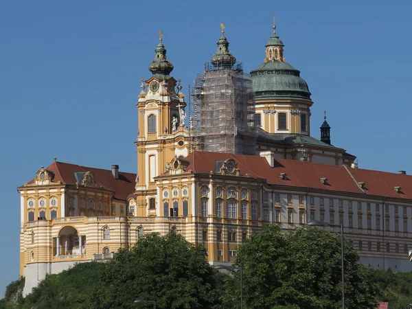 Melk, Stift Melk (old monastir), Austria Stock Photo