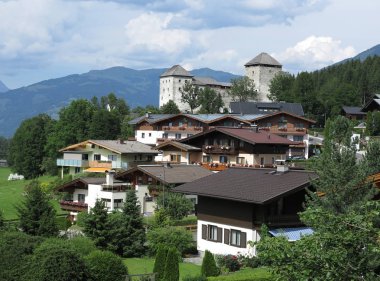 Kaprun, şehir merkezine, Avusturya