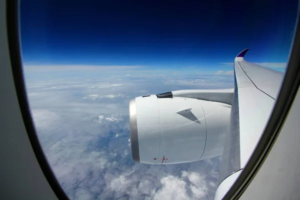 Sky Window Airplane — Stock Photo, Image