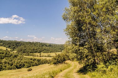 San Nehri 'ndeki Kryve - Bieszczady Dağları' ndaki eski bir köy - 1947 yılında komünist Polonyalı yetkililer tarafından yerlerinden edildi..