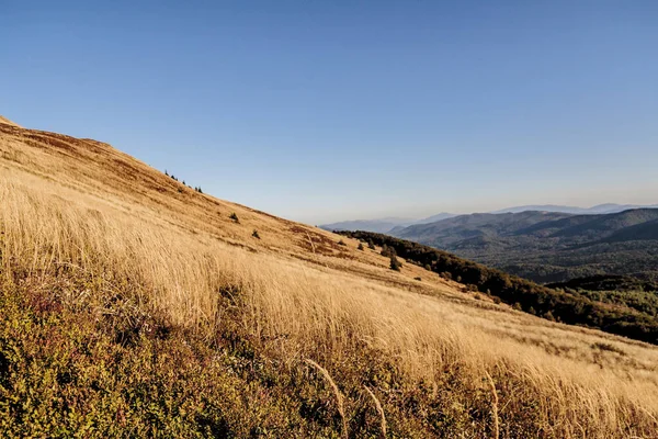 Carynska Polonyna Στα Βουνά Bieszczady Στην Πολωνία — Φωτογραφία Αρχείου