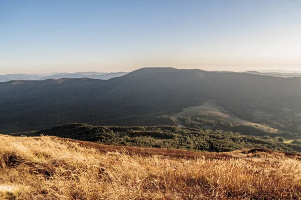 Polonya Daki Bieszczady Dağlarında Carynska Polonyna — Stok fotoğraf