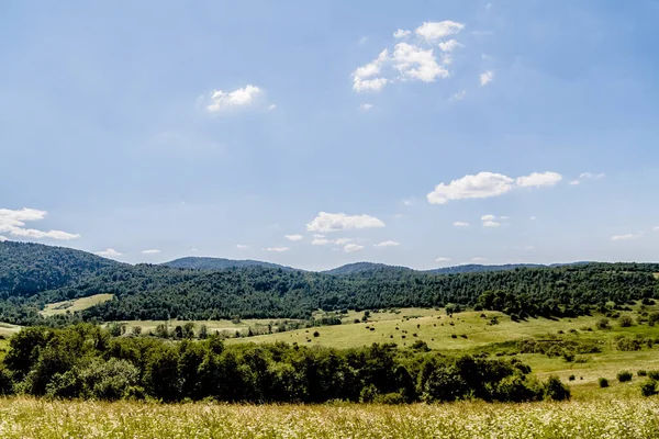 Kryve Río San Una Antigua Aldea Las Montañas Bieszczady Sus — Foto de Stock