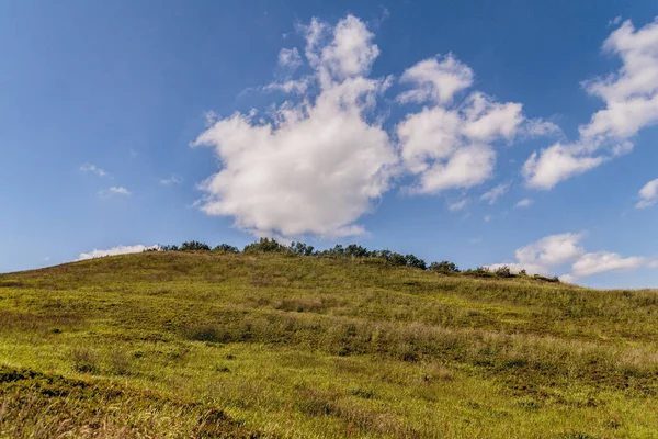 Mieczysaw Orlowicz Geçidi 'nden Polonya' daki Bieszczady Dağları 'ndaki Smerek Tepesine giden yol.