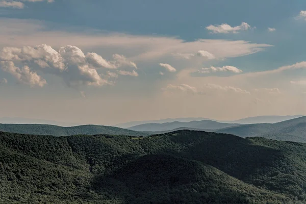 Wetlinska Polonyna Las Montañas Bieszczady Polonia —  Fotos de Stock