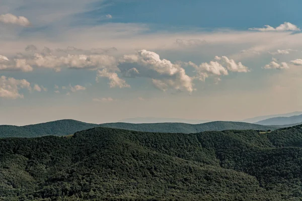 Wetlinska Polonyna Nas Montanhas Bieszczady Polônia — Fotografia de Stock