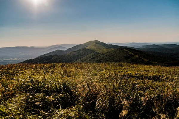 Wetlinska Polonyna Dans Les Monts Bieszczady Pologne — Photo