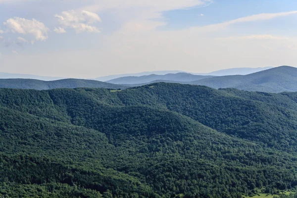 Wetlinska Polonyna Dans Les Monts Bieszczady Pologne — Photo