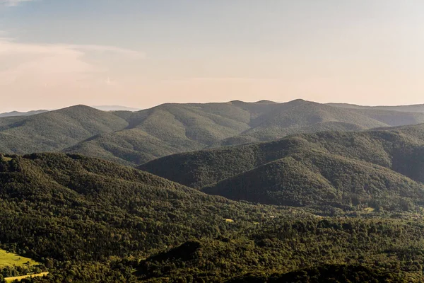 Wetlinska Polonyna Het Bieszczady Gebergte Polen — Stockfoto