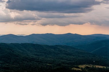 Polonya 'daki Bieszczady Dağlarında Wetlinska Polonyna