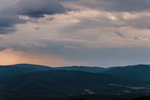 Wetlinska Polonyna Nas Montanhas Bieszczady Polônia — Fotografia de Stock