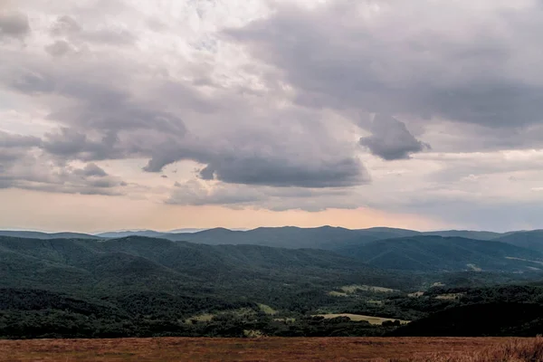 Wetlinska Polonyna Het Bieszczady Gebergte Polen — Stockfoto