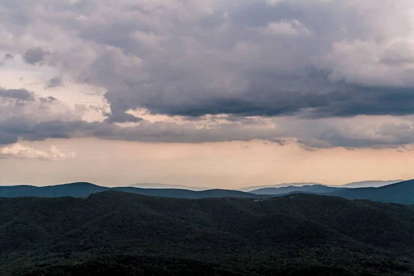 Wetlinska Polonyna Στα Βουνά Bieszczady Στην Πολωνία — Φωτογραφία Αρχείου