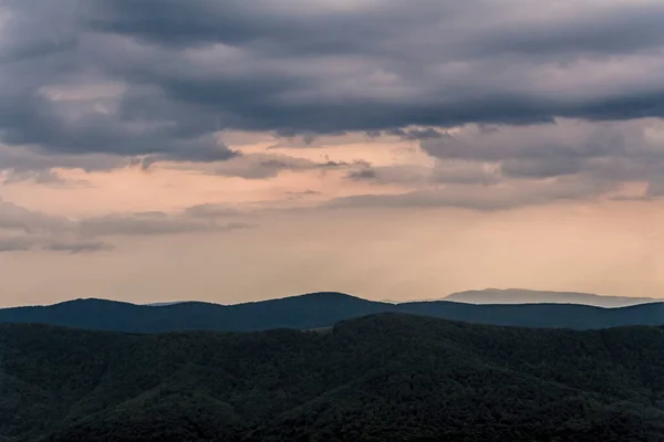 Wetlinska Polonyna Nas Montanhas Bieszczady Polônia — Fotografia de Stock