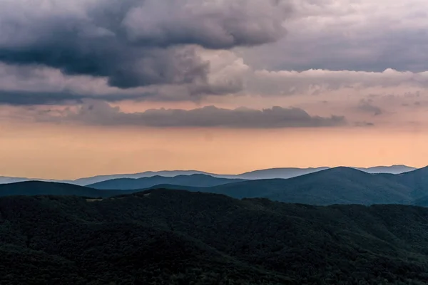 Wetlinska Polonyna Las Montañas Bieszczady Polonia —  Fotos de Stock