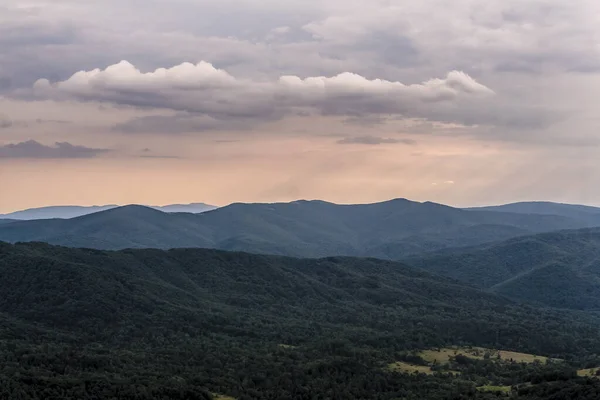 Wetlinska Polonyna Het Bieszczady Gebergte Polen — Stockfoto