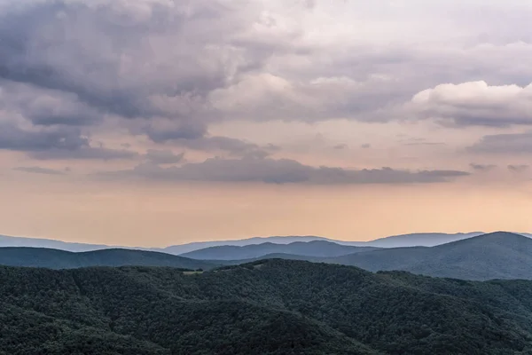 Wetlinska Polonyna Nelle Montagne Bieszczady Polonia — Foto Stock