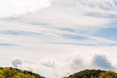Wola Michowa Polonya 'daki Bieszczady Dağları' nda