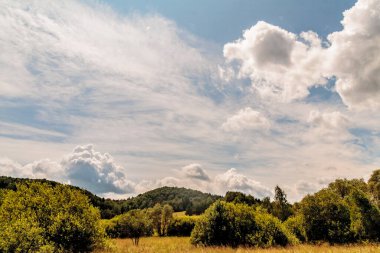 Wola Michowa Polonya 'daki Bieszczady Dağları' nda