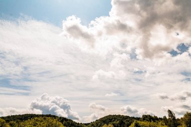 Wola Michowa Polonya 'daki Bieszczady Dağları' nda