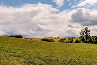Polonya 'daki Bieszczady Dağları' ndaki Oslawa Nehri 'nde Smolnik.