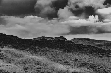 Wideki 'den Bukowe Berdo ve Tarnica' ya giden yol Polonya 'daki Bieszczady Dağları' nda Woosate 'a çıkıyor.