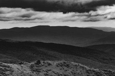 Wideki 'den Bukowe Berdo ve Tarnica' ya giden yol Polonya 'daki Bieszczady Dağları' nda Woosate 'a çıkıyor.