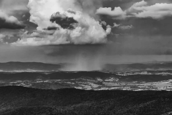 Wideki 'den Bukowe Berdo ve Tarnica' ya giden yol Polonya 'daki Bieszczady Dağları' nda Woosate 'a çıkıyor.