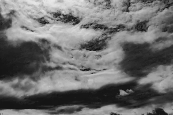 Clouds Bieszczady Mountains Poland — Stock Photo, Image