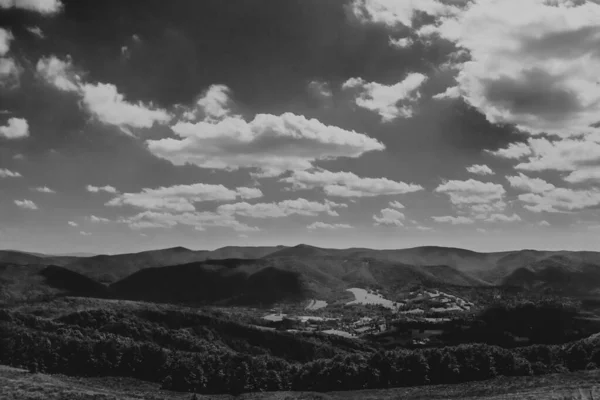 Weg Van Mieczysaw Orlowicz Pass Naar Smerek Peak Het Bieszczady — Stockfoto