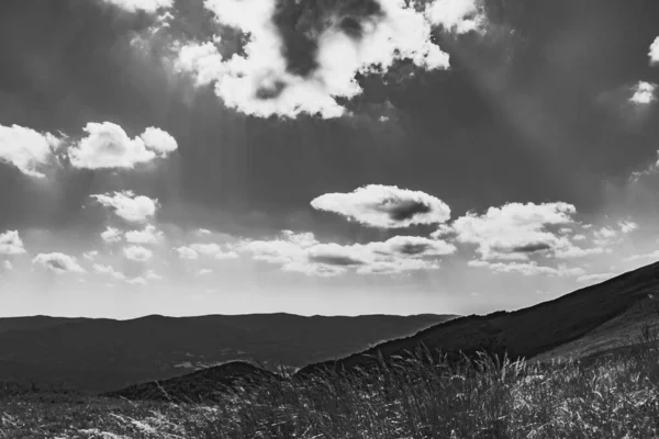 Weg Van Mieczysaw Orlowicz Pass Naar Smerek Peak Het Bieszczady — Stockfoto