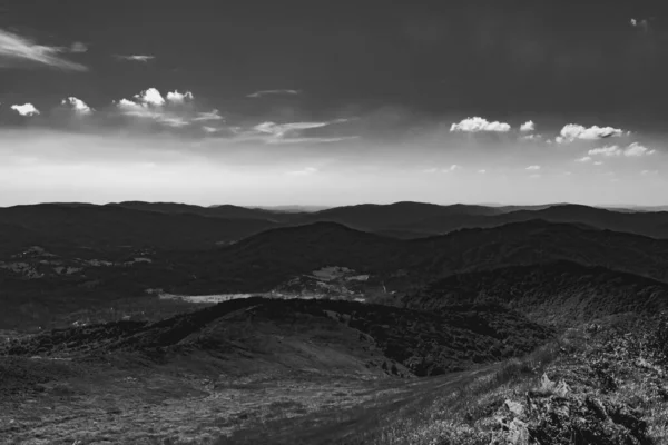 Weg Van Mieczysaw Orowicz Pass Naar Smerek Peak Het Bieszczady — Stockfoto