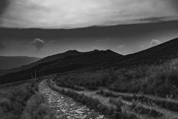 Wetlinska Polonyna Nelle Montagne Bieszczady Polonia — Foto Stock