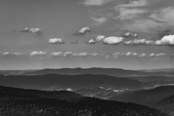 Wetlinska Polonyna Bieszczady Mountains Poland — стокове фото