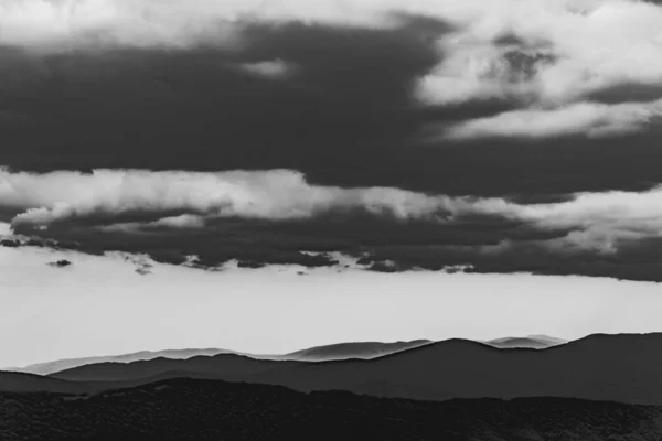 Wetlinska Polonyna Het Bieszczady Gebergte Polen — Stockfoto