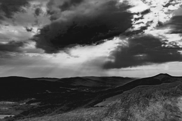 Wetlinska Polonyna Bieszczady Gebirge Polen — Stockfoto