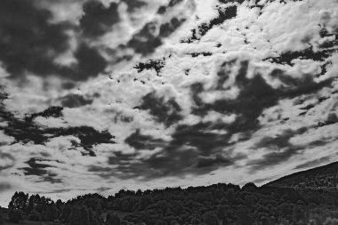  San Nehri 'ndeki Kryve - Bieszczady Dağları' ndaki eski bir köy - 1947 yılında komünist Polonyalı yetkililer tarafından yerlerinden edildi..