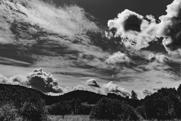 Wola Michowa Sulle Montagne Bieszczady Polonia — Foto Stock