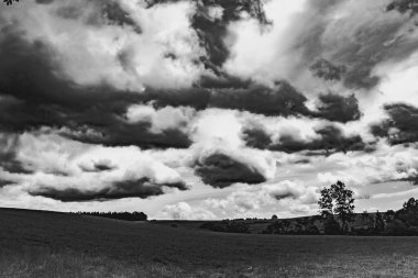 Polonya 'daki Bieszczady Dağları' ndaki Oslawa Nehri 'nde Smolnik.