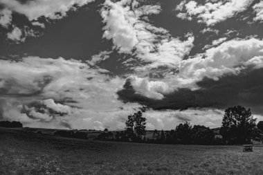 Polonya 'daki Bieszczady Dağları' ndaki Oslawa Nehri 'nde Smolnik.