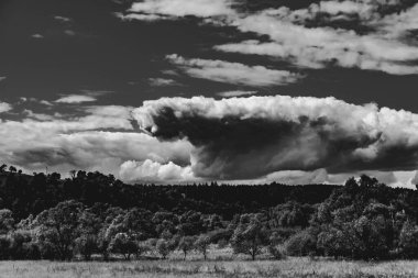 Polonya 'daki Bieszczady Dağları' ndaki Oslawa Nehri 'nde Smolnik.