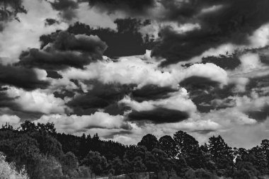 Polonya 'daki Bieszczady Dağları' ndaki Oslawa Nehri 'nde Smolnik.