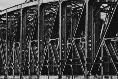 Polonya Przemyl 'deki Demiryolu Köprüsü