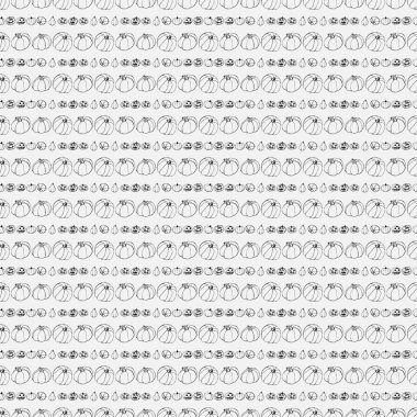 Balkabaklarıyla Cadılar Bayramı arka planı