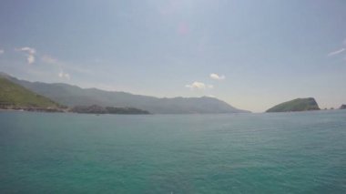 St. Nicolas Adası. Karadağ.