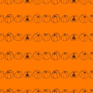 Balkabaklarıyla Cadılar Bayramı arka planı